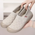 thumbnail image 4 of Walking Shoes Women,Women's Shoes,Women Sneakers,Women's Fashion Sneakers,Womens Slip On Shoes Casual Sneakers Comfortable Flats with All Day Walking Comfort and Support,Beige,5.5, 4 of 8