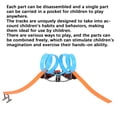thumbnail image 3 of 68PCS Catapult Race Car Track Set Construction Toy Kit for High Speed RC Toy Car Kids Gift, 3 of 5