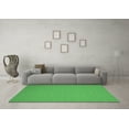 thumbnail image 3 of Ahgly Company Indoor Rectangle Abstract Emerald Green Contemporary Area Rugs, 4' x 6', 3 of 4