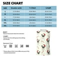 thumbnail image 5 of Goofa Christmas Pug Dog Printed Men's Sleeveless T-Shirt - Athletic Gym Workout Tank Top for Men - Moisture-Wicking, UPF 30+ Quick-Dry Muscle Tee-3X-Large, 5 of 8
