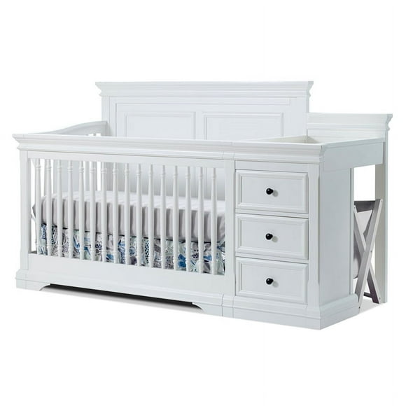 Sorelle Furniture  Portofino Crib & Changer, White