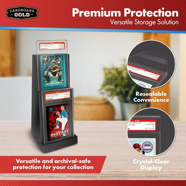 graded card protection for grading FlexFilm Film (PSA) Protect your cherished collectibles with Cardboard Gold PSA Graded Card Sleeves GradedGuard available at Comic Stop