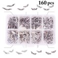thumbnail image 2 of Coofit 160PCS Angel Wing Beads DIY Antique Assorted Spacer Bead Jewelry Making Charm, 2 of 9