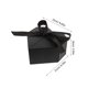 thumbnail image 3 of GOOHOCHY Caja de regalo floral negra con forma de corazón, caja de regalo romántica con cinta., 3 of 8