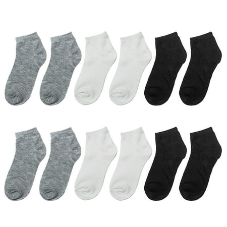 

Falari 12 Pairs Boy Socks Girl Socks Toddler Socks Kids Cotton Socks