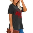thumbnail image 3 of XCHQRTI Christian Shirts for Women Plus Size Tshirts Cross Faith Shirt Short Sleeve Oversized Graphic Tee, 3 of 11