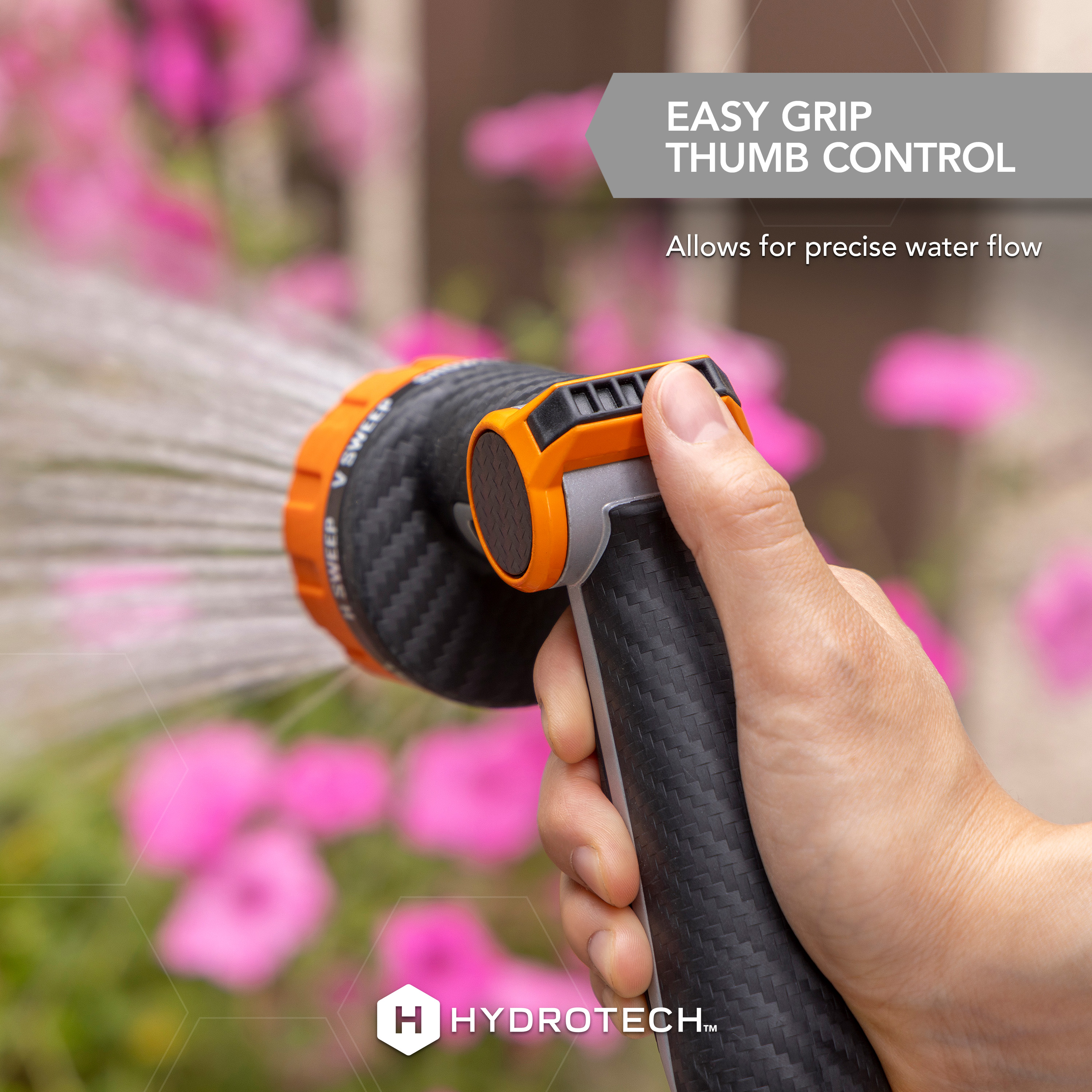HydroTech Heavy Duty 8-Pattern Hose Nozzle photo 5