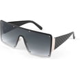 thumbnail image 1 of Gafas de sol cuadradas de gran tamaño para mujer y hombre, de una sola pieza, 1 of 3