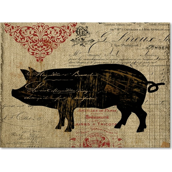 Trademark Fine Art "Paris Farms II" Canvas Art by Color Bakery