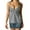 Black, variant on Munlar Sexy Tops for Women Tank Black Camisole Vacation 2025 Sleeveless V-Neck Plaid Print Loose Shirts L