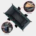 thumbnail image 4 of Utility Tote Bag for Women with 11 Pockets, Green Dots Teacher Tote with Top Zipper Closure & Thick Bottom Support, Waterproof Beach Bag Work Laptop Bag for Teachers, Students, Artist, Nurse Purse, 4 of 5