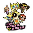 thumbnail image 2 of Eighties Power Girls Powerpuff Women's Sweatshirt, 2 of 3