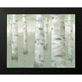 thumbnail image 2 of Wiens, James 14x12 Black Modern Framed Museum Art Print Titled - Spring Birch, 2 of 5