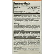 Ferrous Sulphate Iron Supplement Drops for Infants 1.66 oz (Pack of 2)