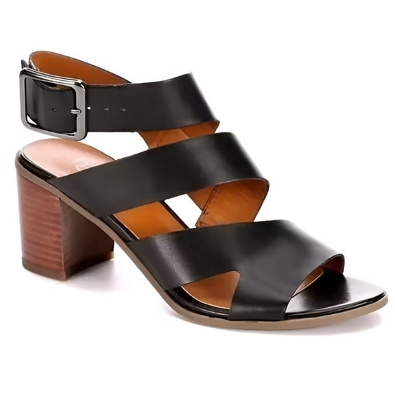 Franco Sarto Women's Hornet Block Heel Sandal Black 7M