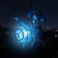 thumbnail image 5 of Solar Powered Hanging Bug Decorative Light 6 Inch Glowing Insect Art Sculpture Waterproof Metal for Outdoor Garden Patio Tree Porch Decor Summer Spring Blue, 5 of 5