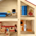thumbnail image 2 of KAKOWELY Inodoro para casa de muñecas, mini inodoro con cisterna de juguete, baño en miniatura para casa de muñecas., 2 of 5