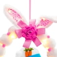 thumbnail image 6 of GUOOL Easter Bunny Butt with Ears Easter Bunny Wreath Cute Photography Easter Door Wreath Easter Rabbit Garland for Front Door Home, 6 of 7