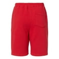 thumbnail image 2 of Independent Trading IND20SRT Mens Midweight Fleece Short-Red-2X, 2 of 4