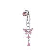 thumbnail image 1 of Piercing para el ombligo falso con forma de mariposa sin perforaciones, colgante de circonita de cobre a la moda para el ombligo, joyería para piercing corporal, 1 of 6