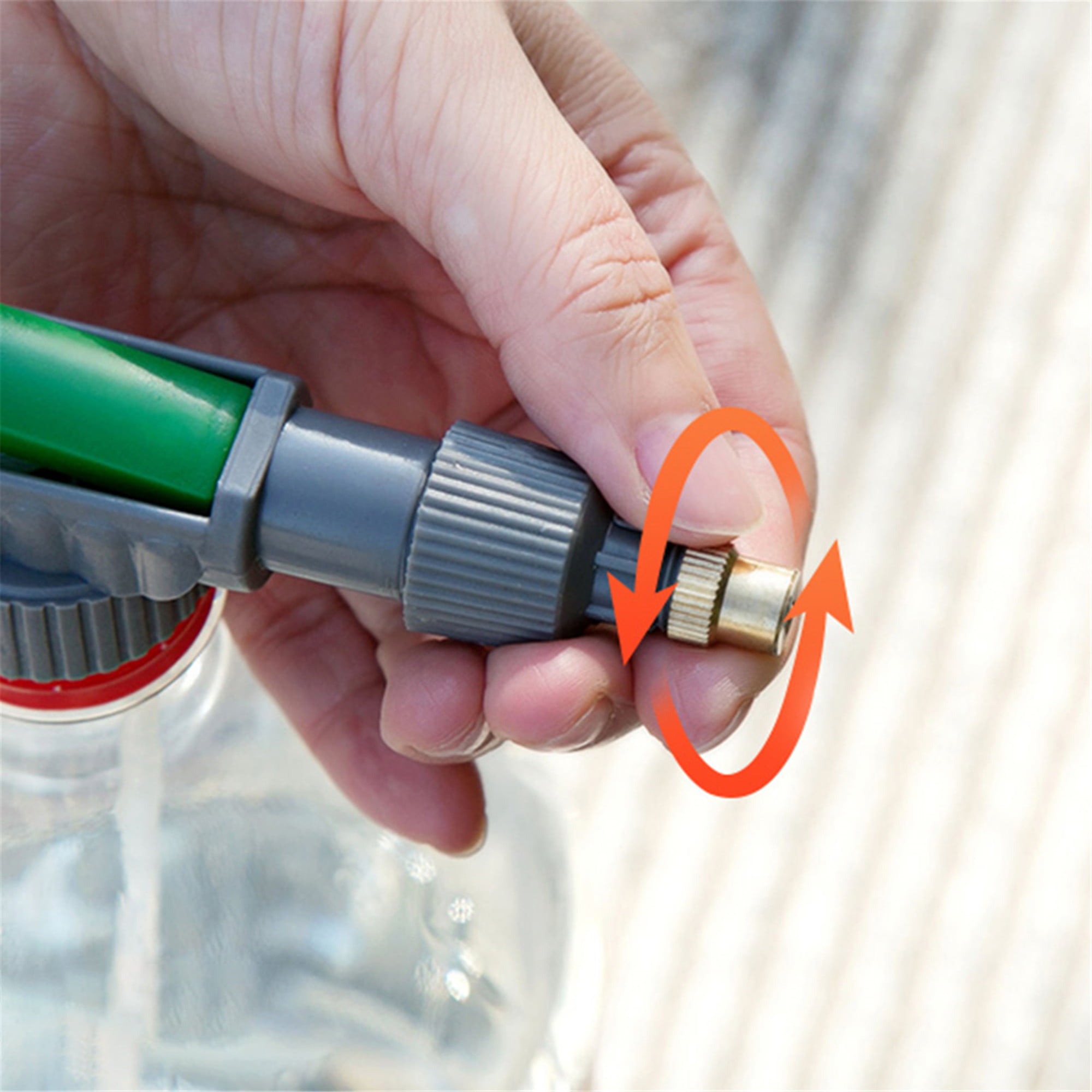 Adjustable High Pressure Manual Sprayer Drink Bottle Spray Air Pump Head Nozzle