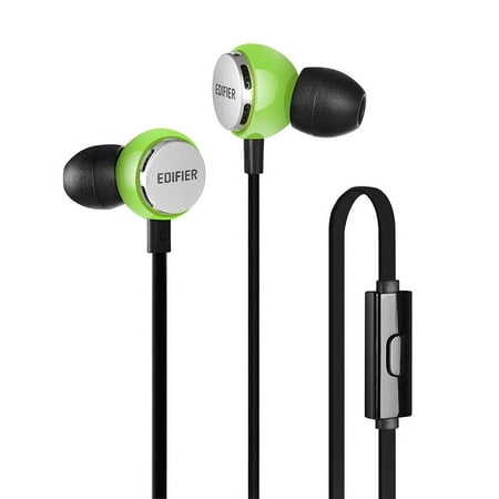 Edifier P293 In-ear Headphones - Earbud Headset IEM In Ear Monitor Headphone Cellphone Earphones with Mic and Remote (Candy