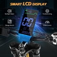 thumbnail image 5 of EOEOTWO Electric Bike for Adults, 750W 28MPH Fast Ebike with 48V 17.5Ah Removable Battery, 26" x 4.0 Fat Tire Mountain Bike, Full Suspension Electric Bicycle, 396 lbs Max Load, UL 2849, 5 of 11