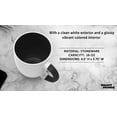 thumbnail image 4 of Bistro Style Large Coffee Mugs 16 oz. Set of 10, Bulk Pack - Perfect for Coffee, Tea, Espresso, Hot Cocoa, Other Beverages - Black, 4 of 5