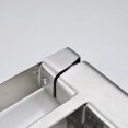 thumbnail image 3 of Grifo de baño de acero inoxidable, grifo cuadrado alto de un solo orificio, 3 of 4