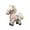 stuffed animal, variant on 1*Plush Horse Toy - 8Inch Soft Fabric, Portable Design - For Boys Girls Kids Backpack Handbag, Car Home Dining Table Birthday Party Decor