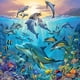 thumbnail image 4 of Ravensburger Rompecabezas: El mundo animal del oceano 3 Pack 49 piezas azul Estándar, 4 of 5