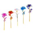 thumbnail image 1 of DOLITY 5 Pieces Valentines Gift Artificial Floral Roses for Wedding Anniversary Day A, 1 of 9