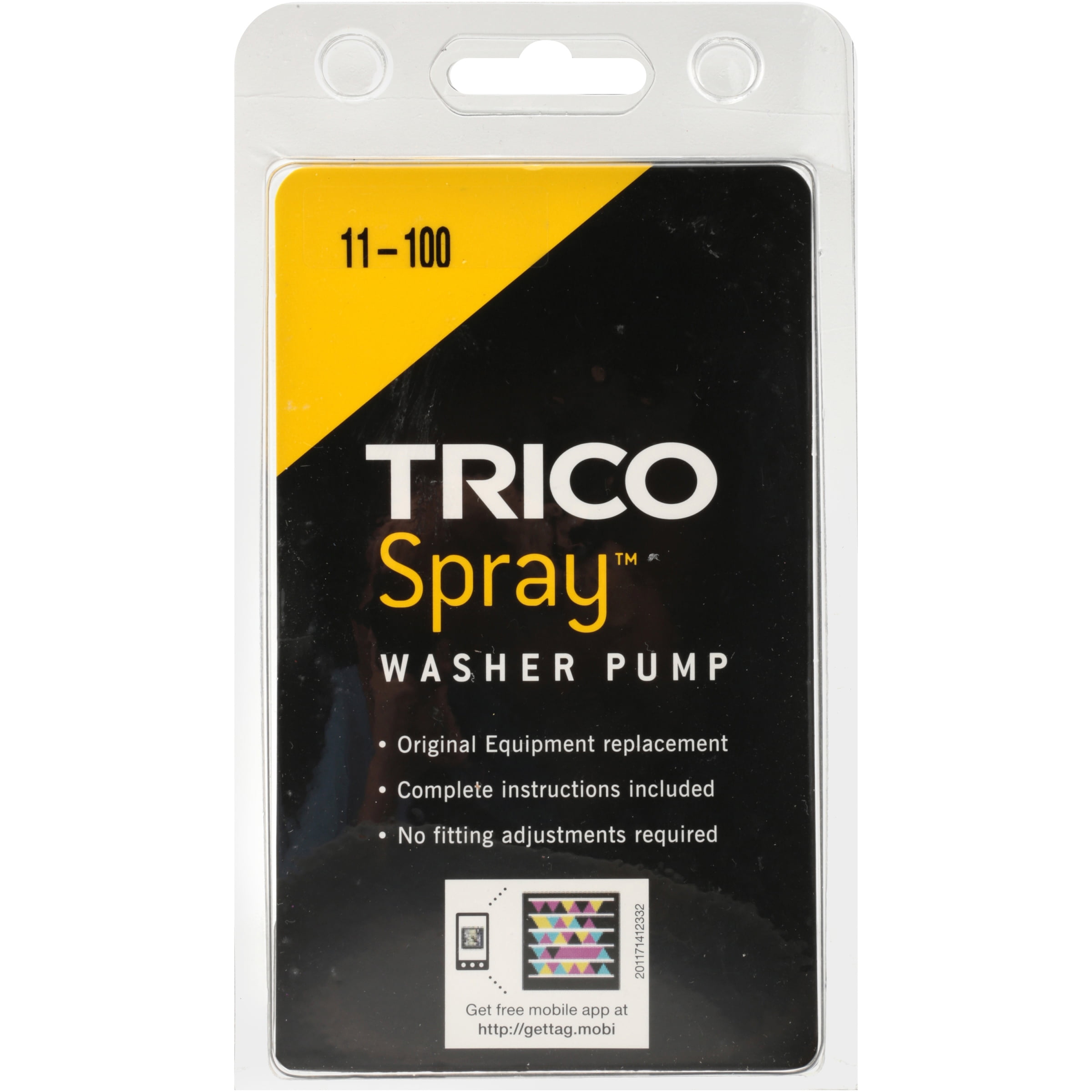 TRICO 11-617 Spray Windshield Washer Pump 1 Pack 