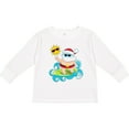 thumbnail image 3 of Inktastic Surfing Santa Boys or Girls Long Sleeve Toddler T-Shirt, 3 of 5