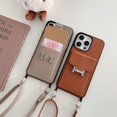 thumbnail image 4 of H Card Bag Leather Crossbody Iphone Case,iPhone 14 Pro, 4 of 6