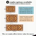 thumbnail image 3 of Farmhouse Kitchen Rugs Set 3 Piece, Boho Kitchen Mats for Floor, Non-Slip Kitchen Rug Waterproof Mats for Kitchen, Runner Rugs for Hallway Laundry Holiday Sink Decor, 3 of 12