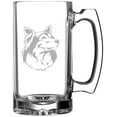 thumbnail image 1 of SHETLAND SHEEPDOG Dog Themed Etched 25oz Beer Mug, 1 of 1