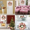 thumbnail image 7 of Peony Flower Wreath for Front Door 19" Artificial Spring Fake Flower Wreath for Mother's Day Door Window Wall Decor Women Mother Gift, 7 of 7