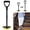 Black, variant on Standing Aid for Seniors 5-Gear Adjustable Stand Assist Devices Mobility Aids Tool with Heart-Shaped Handle and Wide Non-Slip Base for Floor Couch Garden
