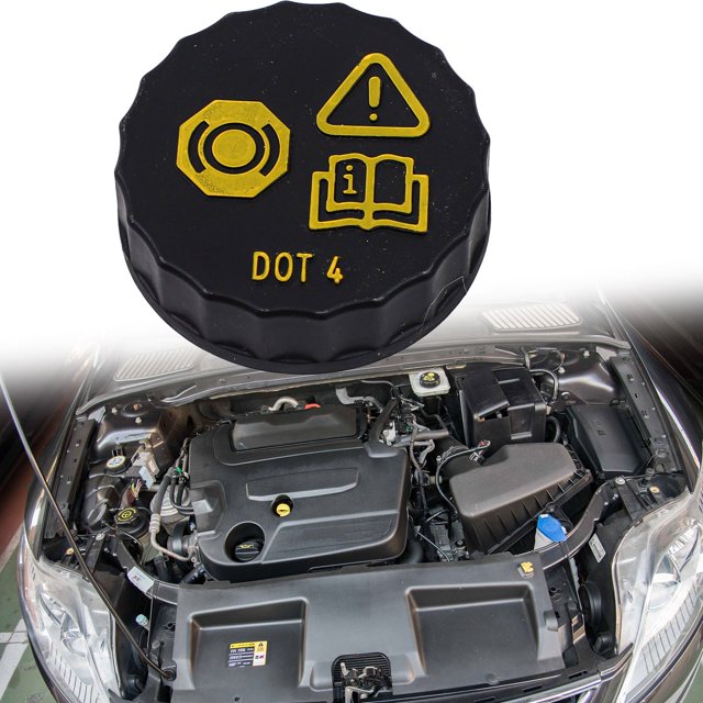 EchoBliss Cubierta Del Tanque De La Tapa Del Depósito Del Líquido De Frenos Del Coche Para Ford Focus Mk2 Mk3 2005-2014 Mk4
