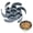 Grey, variant on Slow Feeder Dog Bowls Insert,Third Generation upgradedSuper Firm Eating Bowl(Cuttable) for Large Breed and Medium Small Size Compatible with Regular Elevated Metal Glass Dog Bowl