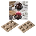 thumbnail image 2 of Giaone 2Pcs Mushroom/Acorn Shaped Baking Pans 6 Cavities Carbon Steel Cake Bakewares, 2 of 13