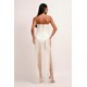 thumbnail image 5 of Vestido Bellabarnetten Valentina sin tirantes con flecos blanco, 5 of 9
