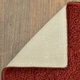 thumbnail image 4 of (2 pack) Mainstays Dylan Solid Diamond Olefin Red Indoor Area Rug, 5' x 7', 4 of 8