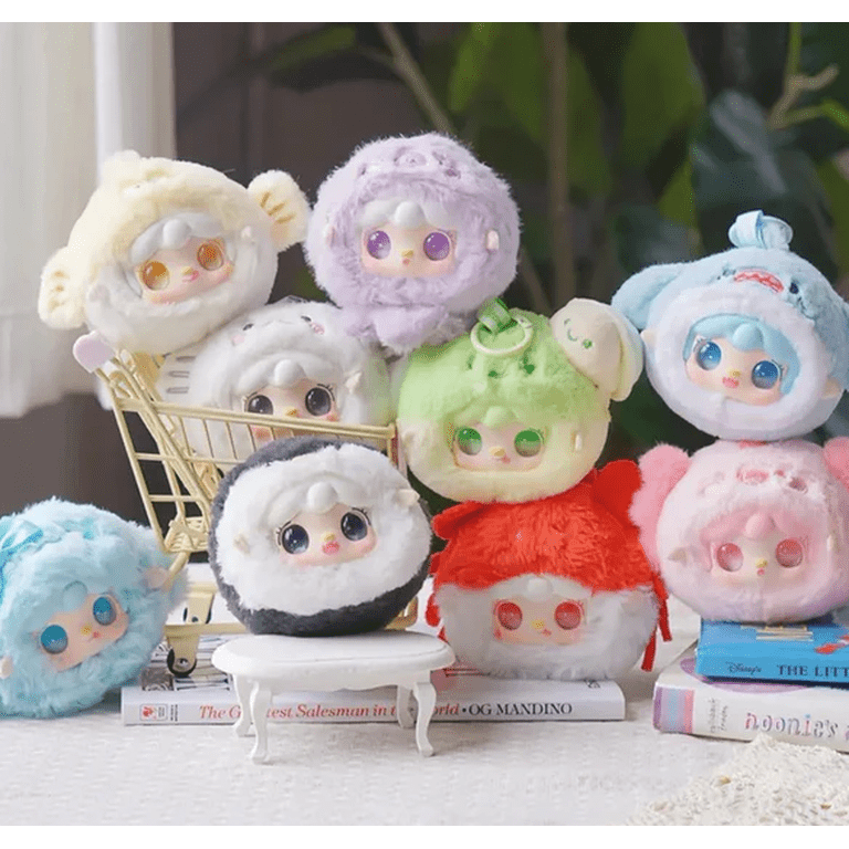 Yooki V6 Mini Ocean Baby Series Plush Blind Box, Cute Yooki Anime
