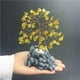 thumbnail image 1 of s hechos Estatua del dinero Adorno del dinero Piedras Energía Árbol artificial para Hugo Árbol de dinero de cristal, 1 of 10