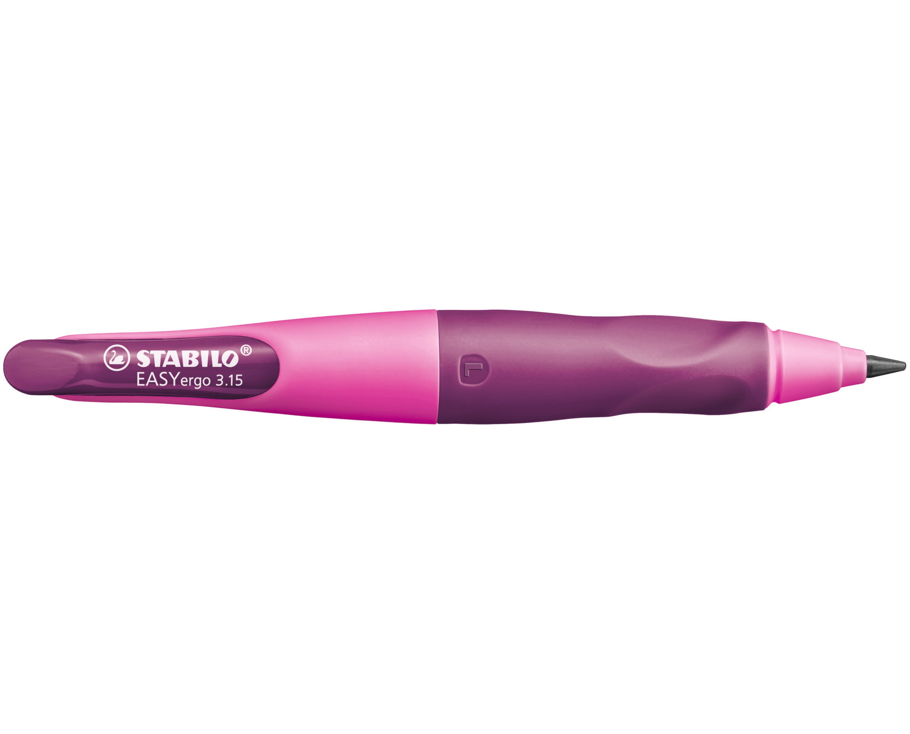 STABILO EASYergo Mechanical Pencil, Left-Handed, Pink/Lilac