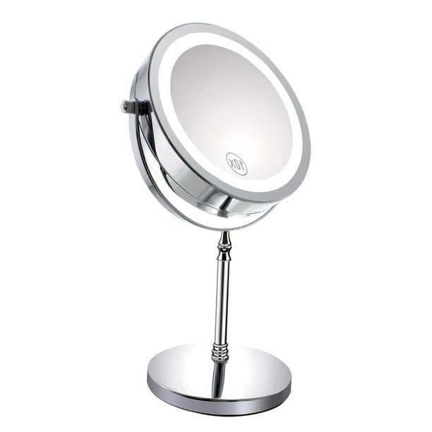 10x Magnifying Lighted Makeup Mirror, Magnified Makeup Mirror With Light