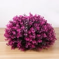 thumbnail image 2 of Bola de césped artificial de 30 cm, planta de plástico, adorno de paisajismo de césped interior simulado para oficina en casa (rosa), 2 of 6