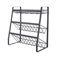 thumbnail image 1 of MOPOOR Kitchen Spice Rack,Bathroom Organizer Countertop - 3 Tier Spice Rack Organizer, Counter Organization and Storage for Bathroom, Kitchen, Bedroom, Offices, Foldable, 1 of 7